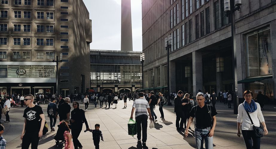 Straten in Berlijn Straten in Berlijn